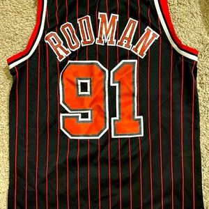 Dennis Rodman Chicago Bulls jersey
